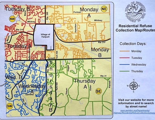 recycling map